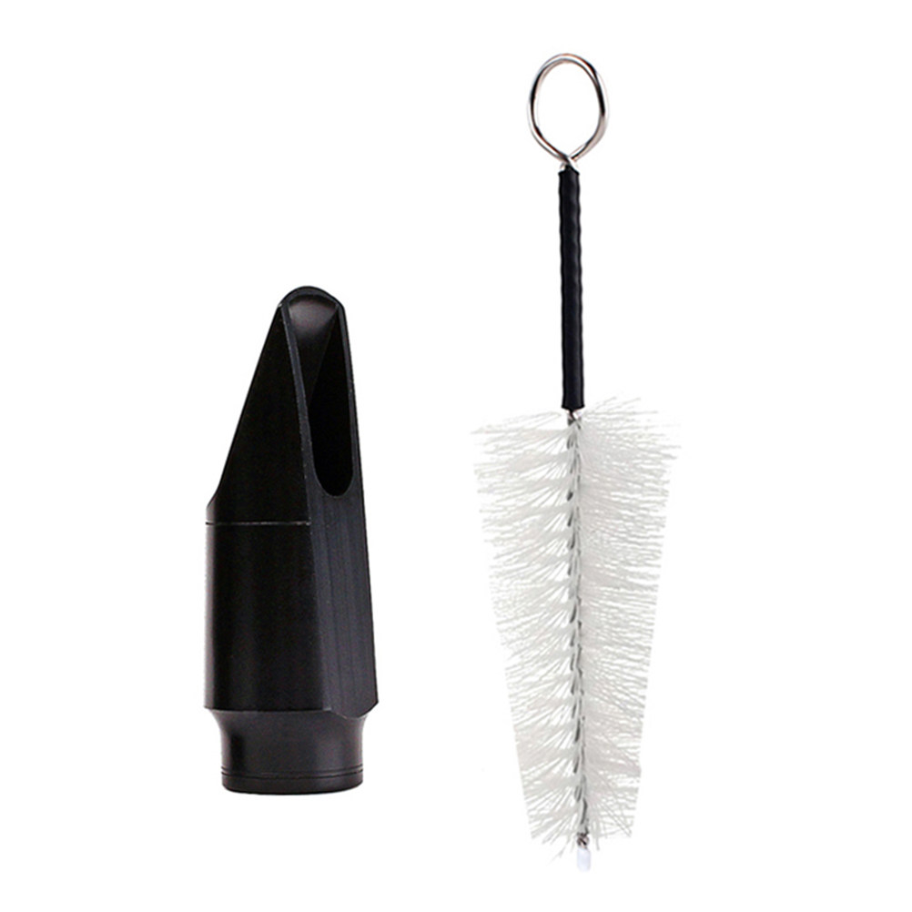 Musical Instrument You Blow - Saxophon-Mundstück-Reinigungsbürsten-Set, schwarze Kugelform, einfaches Blasen, für