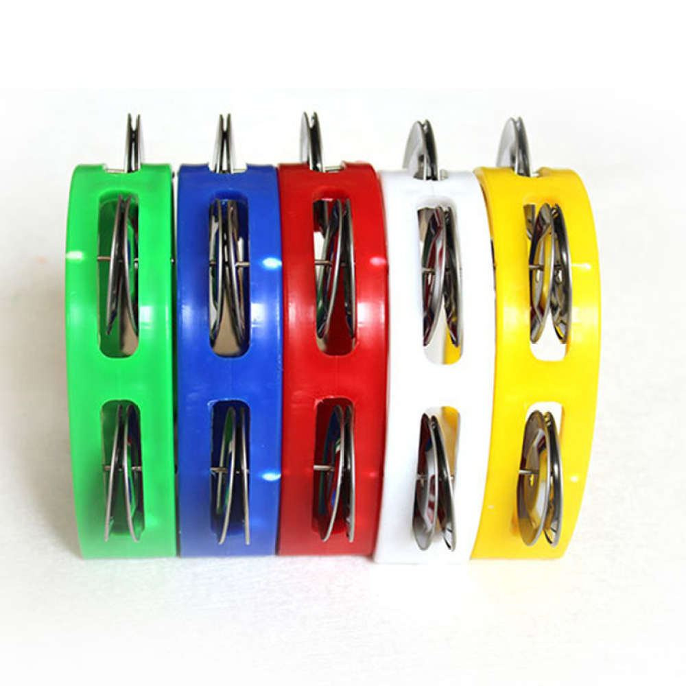 A Musical Instrument You Shake - Orff Kinder Percussion-Spielzeug Halbkreis-Handglocke Plastik-Rhythmus-Shaker Instrument