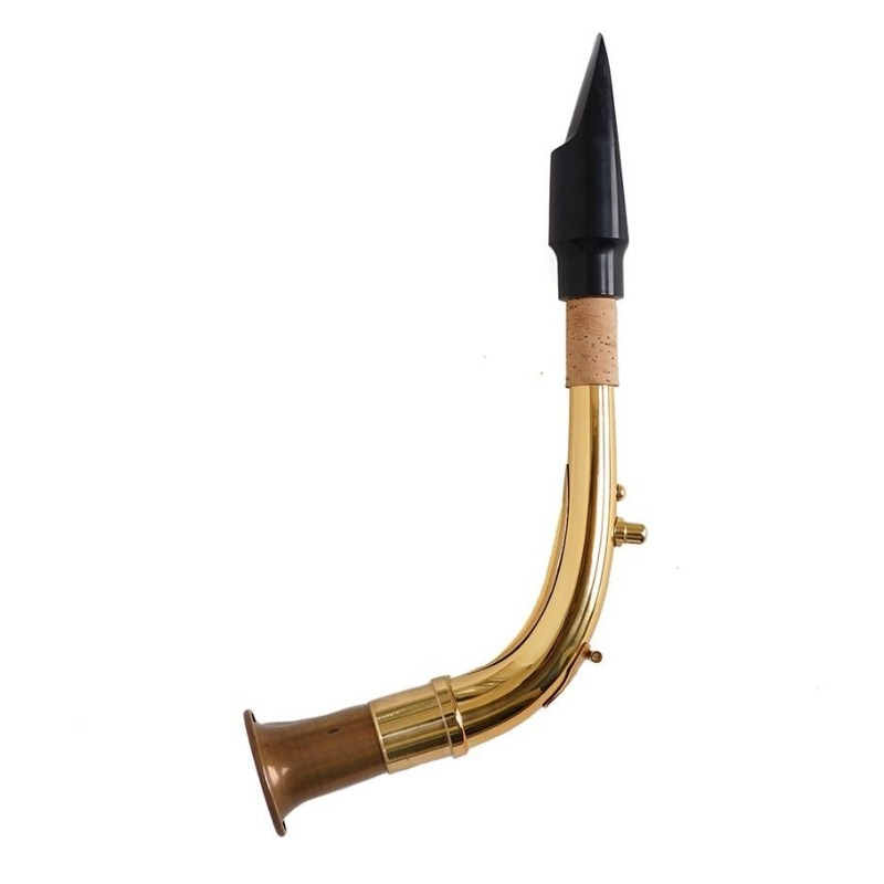 Musical Instrument Horn - Verstellbares Metall-Saxophon, tragbares Mini-Horn, professionelles Kazoo,