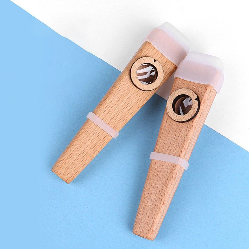 Musical Instrument I Play - 1 Set Holz-Kazoo, Musikinstrument, einfach zu