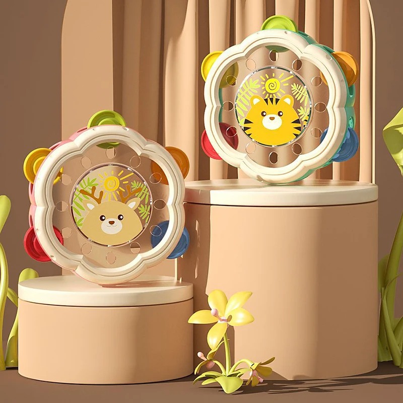 A Musical Instrument You Shake - Handtrommel-Spielzeug für Babys und Kleinkinder, Musikinstrument,