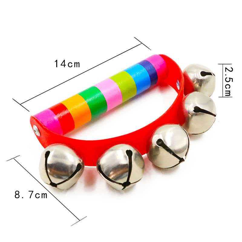 Regenbogen-Handglocken mit Hol – A Musical Instrument You Shake Bewertung und Preis