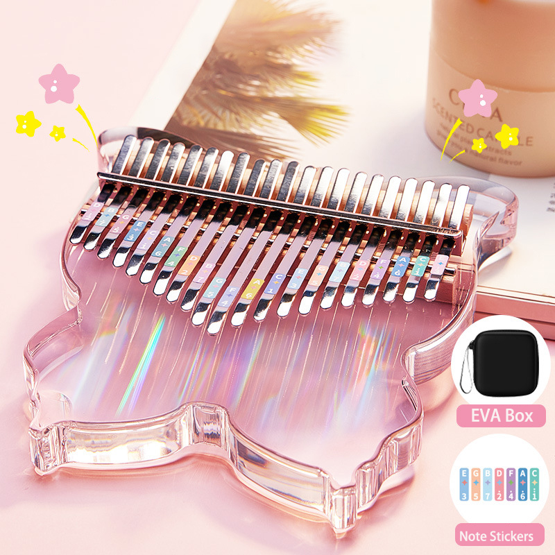 Transparentes Acryl Kalimba 17 – Musical Instrument Tabla Bewertung und Preis
