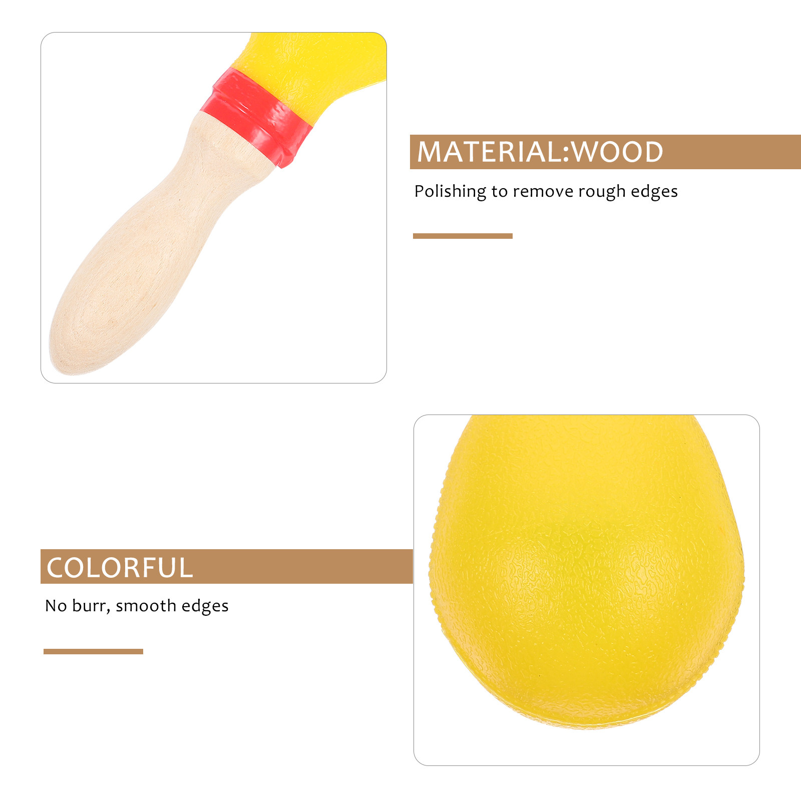 1 Paar Maracas, Holz-Schütteli – A Musical Instrument You Shake Bewertung und Preis