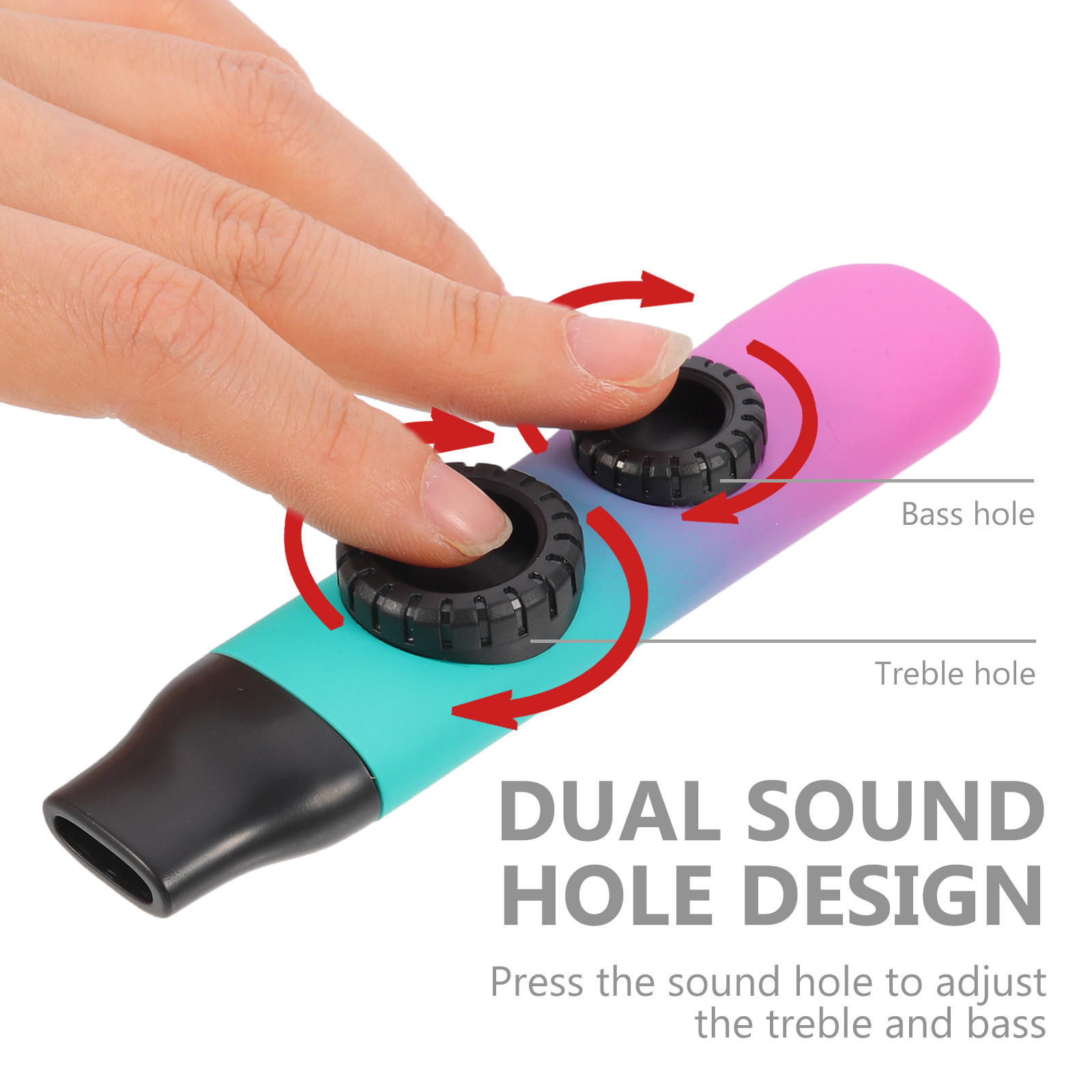 1 Set Kazoo mit zwei Löchern,  – Musical Instrument I Play Bewertung und Preis