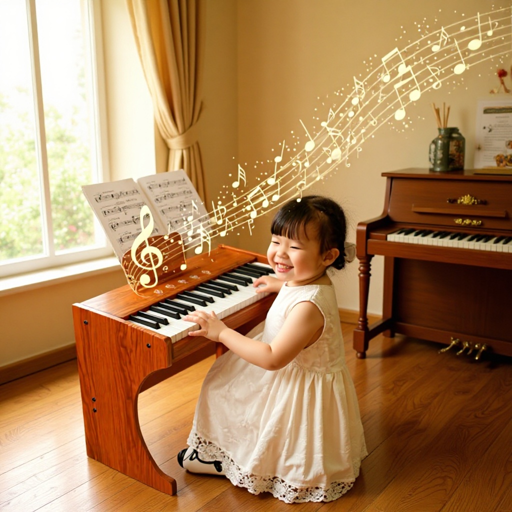 Kinder Holz-E-Piano, 37 Tasten – Musical Instrument No Touch Bewertung und Preis
