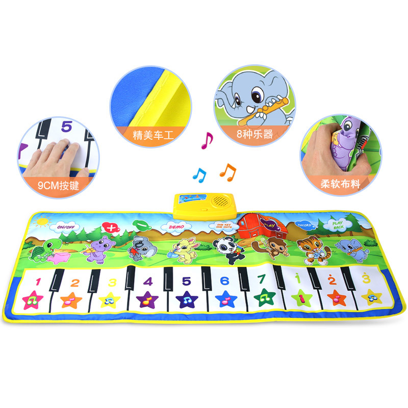 Baby-Sensorik-Musikmatte für K – Musical Instrument No Touch Bewertung und Preis