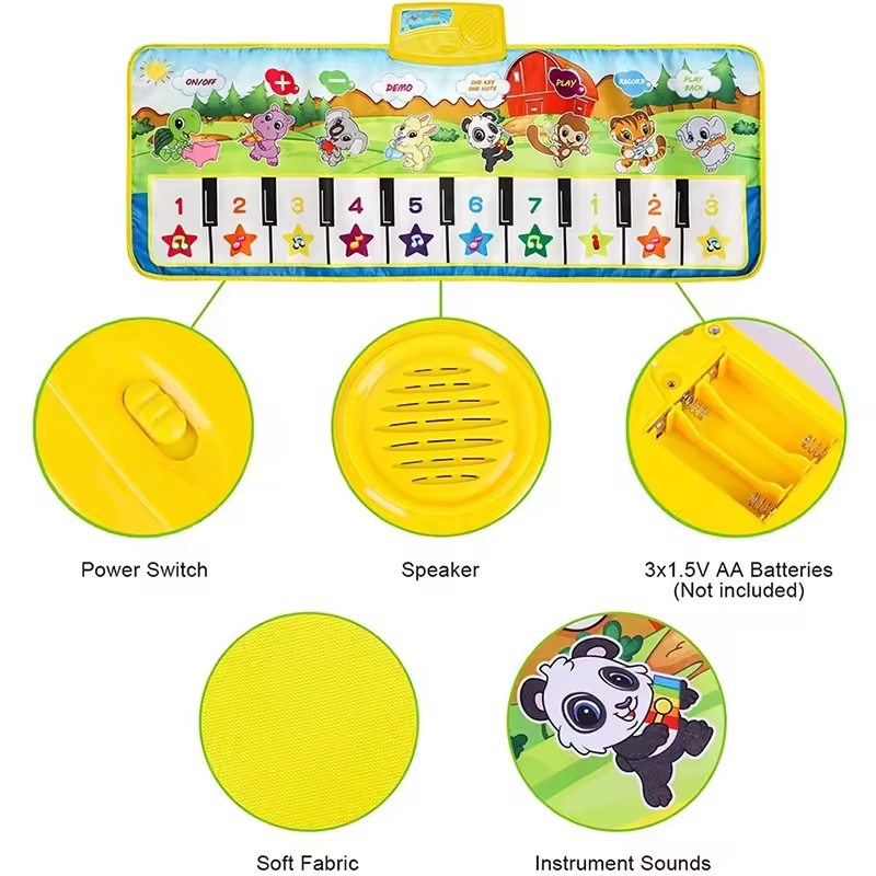 Baby-Sensorik-Musikmatte für K – Musical Instrument No Touch Bewertung und Preis