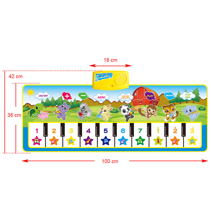 Baby-Sensorik-Musikmatte für K – Musical Instrument No Touch Bewertung und Preis