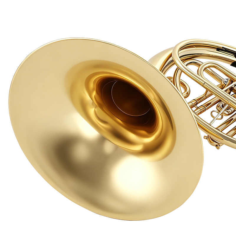 Französisches Horn mit vier Ve – Musical Instrument Horn Bewertung und Preis