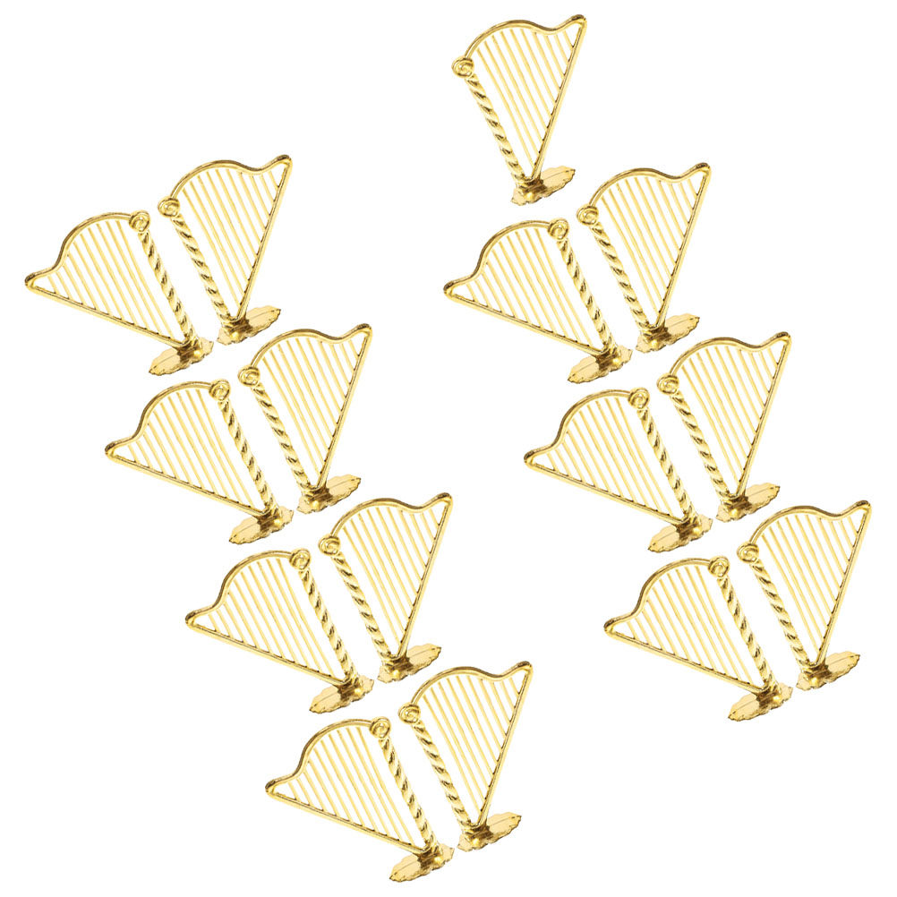 15 Stück Miniatur-Harfen-Musik – Musical Instrument Xmas Ornaments Bewertung und Preis