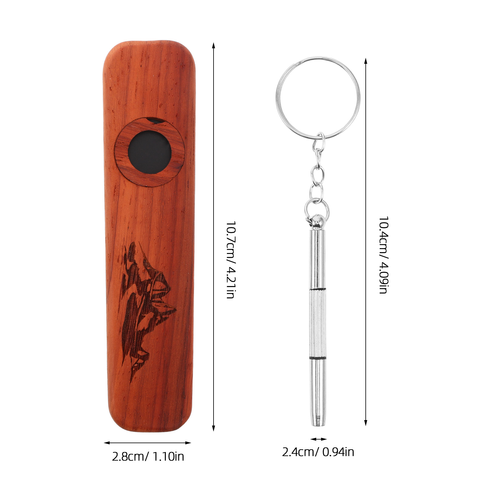 1 Set Holzkazoo aus natürliche – Musical Instrument I Play Bewertung und Preis