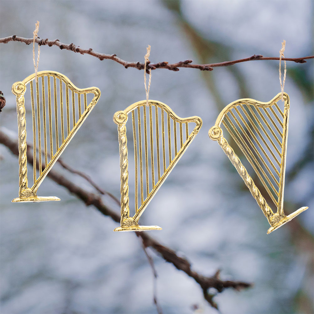 15 Stück Mini-Harfen-Musikinst – Musical Instrument Xmas Ornaments Bewertung und Preis