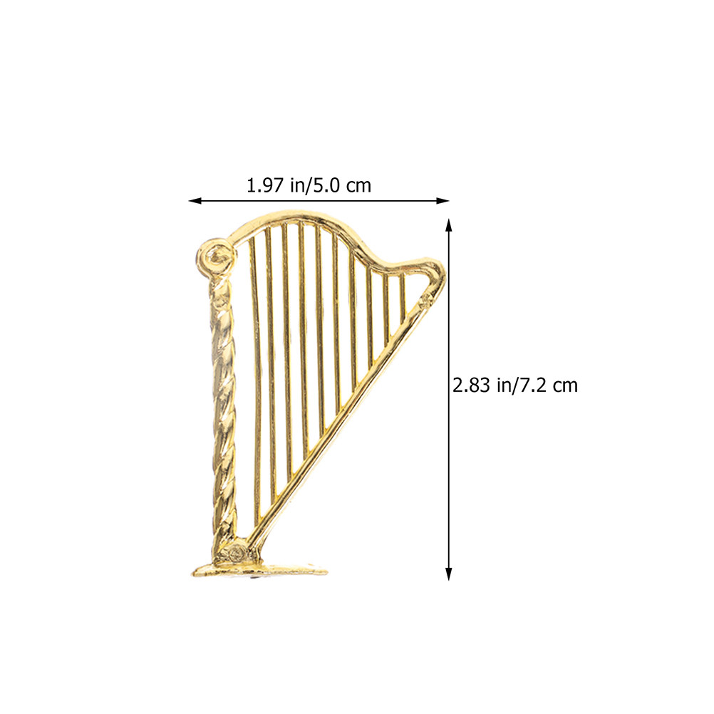 15 Stück Mini-Harfen-Musikinst – Musical Instrument Xmas Ornaments Bewertung und Preis