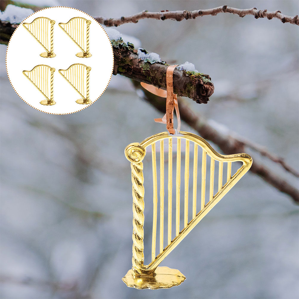 15 Stück Mini-Harfen-Musikinst – Musical Instrument Xmas Ornaments Bewertung und Preis
